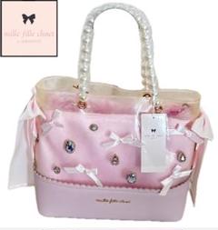 mille fille closet タグ付未使用 プルオーバー　リボン　M mille fille closet by LODISPOTTO（ミルフィーユクローゼット