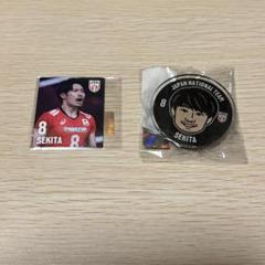 関田誠大選手 缶バッジ バレーボール日本代表 イラスト缶バッジ 関田誠大 - メルカリ
