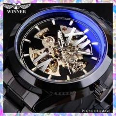 大特価◆自動巻き◆新品☆メンズ腕時計★ハイクオリティー★ステンレス★送料無料