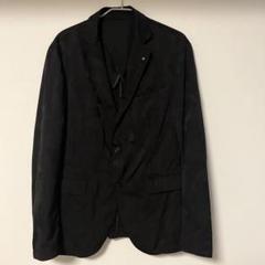 【ZARA】黒 カモフラージュ柄 テーラードジャケット ザラ