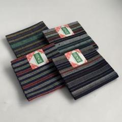 ＊ハンドメイド＊　ハギレ　三河木綿　4種4枚　パッチワークカット