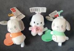 ポチャッコ エモきゅんカラフルマスコット&ビジューハートマスコット　新品