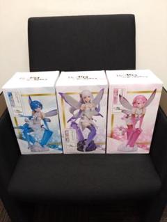 Re:ゼロ　ROUND1限定フィギュア3体セット Amazon.co.jp: リゼロ プライズ フィギュア 3点 ラウンドワン