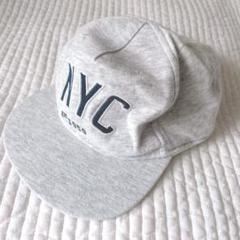 【美品】H&M ベビー キャップ グレー NYC 12-18monthのサムネイル