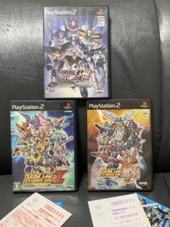 PS2 スーパーロボット大戦　3本セット