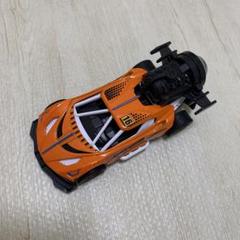 パワーダイキャスト プルバックスモークカー オレンジ - メルカリ