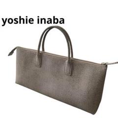 ヨシエイナバyoshie inaba カウレザーフラワー装飾ミニ