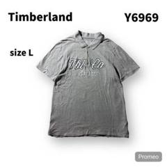 【即購入OK】Timberland 半袖ポロシャツ　サイズL グレー