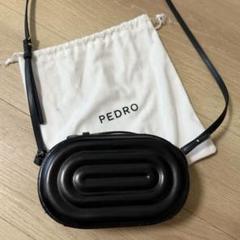 【美品】PEDROペドロ ハンドバック ワンショルダー ブラック レザーシルバー ☆PEDRO☆PEDRO Studio Francoise Leather Shoulder Bag/送料込