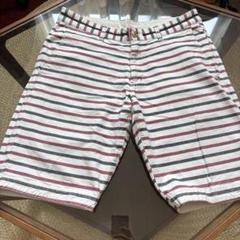 ストライプショートパンツ