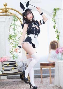 ロココノワールレザーメイド Malymoon マリームーン 伊織もえ 伊織もえ着用】ロココノワールレザーメイド【Malymoon/マリー