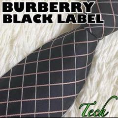 【ほぼ未使用】BURBERRY BLACK LABEL ネクタイ　チェック柄