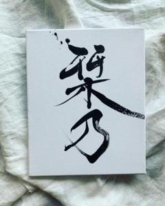 【命名⑦】書道家が書く「art命名書」キャンバス送料無料 書っぷkasui