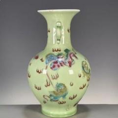 中国花瓶景徳鎮 陶磁器 工芸品 美術品 装飾品置物 - メルカリ