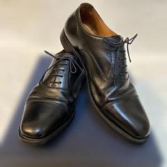 SCOTCH GRAINブラックレザー ドレスシューズ ビジネス24.5cm