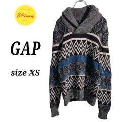 GAP ギャップ ウールニットセーター ショールカラー アルパカ混 メンズXS
