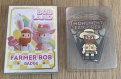 farmer bob ファーマーボブ　BOBLAND ピンバッジ　ピンバッチのサムネイル