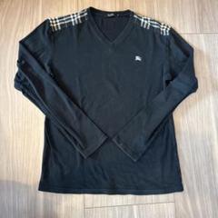 ★極美品★バーバリーブラックレーベル★メンズニット長袖Tシャツ★3★ Burberry Black Label(バーバリーブラックレーベル) 長袖