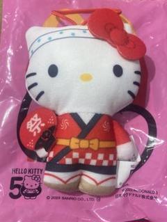 ハローキティ ぬいぐるみ 置物 オリジナルドール レア品 昭和レトロ 法被 祭り ハローキティ ぬいぐるみ 置物 オリジナルドール レア品 昭和