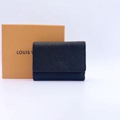 ルイヴィトン ポルトフォイユパイロット 三つ折り財布 ブラック M82556