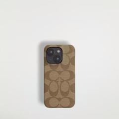 【新品未使用】コーチ COACH iPhone15Pro ケース Amazon.co.jp: [Coach] iPhone 15 Pro ケース Leather Slim Wrap