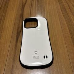 iPhone 15pro iFace ホワイト‪✕‬ブラック　新品未使用