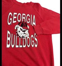 ジョージア大学　ブルドッグス ヴィンテージ　georgia bulldogs 古着 ジョージア・ブルドックス・フットボール/アメフト
