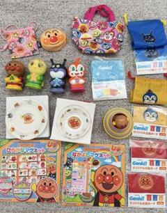 アンパンマン おもちゃセット バッグ、皿、貯金箱セット