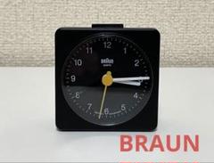 BRAUN置き時計 目覚まし時計 ブラック