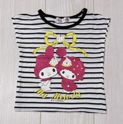 サンリオ　マイメロ　マイスウィートピアノ　Tシャツ　ボーダー　80cm