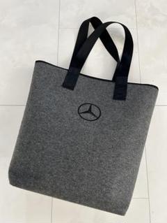 Mercedes-Benz フェルトトートバッグ グレーのサムネイル