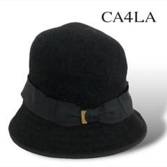 CA4LA × 19750503 カシラ ハット ウール100% リボン 帽子