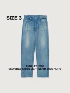 AURALEE 25SS SELVEDGE WIDE DENIM PANTS 3 - メルカリ