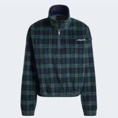 adidas チェック柄 ハーフジップ トレーナー M 2025年最新】adidas ハーフジップ コーデュロイの人気アイテム