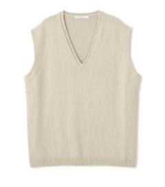 etretokyo コットンカシミヤニットベスト　セージ etretokyo コットンカシミヤニットベスト セージ - メルカリ