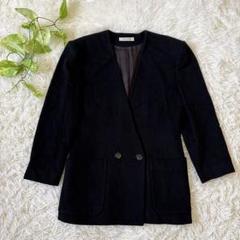 【Calvin Klein】 レディース テーラードジャケット (S) ウール
