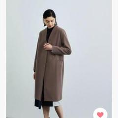 UNITED TOKYO ノーカラー ロング ウール コート ベージュ ウィメンズ/アウター/コート｜UNITED TOKYO ONLINE STORE