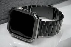 sb0☆アップルウォッチバンド　ステンレスベルト Apple Watchカバー