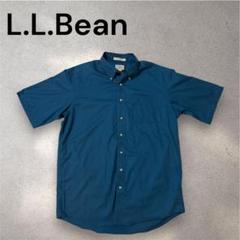 エルエルビーン 半袖BDシャツ 防シワ加工 胸ポケット オールド US古着