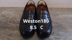 J.M.WESTON/ 180 シグニチャーローファー/ 8.5 C 旧ロゴ