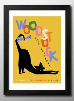 ※貴重【ウッドストックWOODSTOCK】ポスター 80年代 コピーライト 貴重【ウッドストックWOODSTOCK】ポスター 80年代 コピーライト