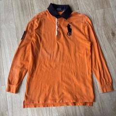 Polo by Ralph Lauren 長袖ポロシャツ XL オレンジ