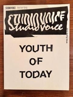 【希少】YOUTH OF TODAY ラストライブ NYHC FLYER 希少】YOUTH OF TODAY ラストライブ NYHC FLYER