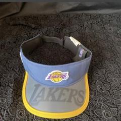 NEWERA ニューエラ LAKERS レイカーズ サンバイザー NBAメッシュ