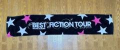 安室奈美恵　タオル　BEST FICTION ロゴ&顔 安室奈美恵マフラータオル BEST FICTION TOUR 2008-2009 - メルカリ