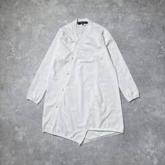 コムデギャルソンオムプリュス 18aw 捻れカーディガン ホワイトショック コムデギャルソンオムプリュス】捻れカーディガン/18AW/ホワイト