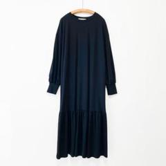 美品 UR Lab. キンギョカットワンピース ティアード フレア カットソー