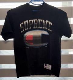 美品　Champion SUPREME Tシャツ L ブラック Supreme Champion Chrome short-sleeve T-shirt | Black | FARFETCH