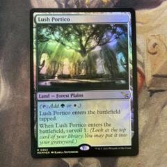 MTG 草萌ゆる玄関 英語foil