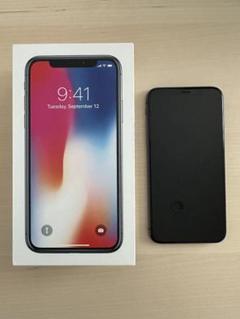 Apple iPhone X スペースグレー 本体 64GB SIMフリー - メルカリ